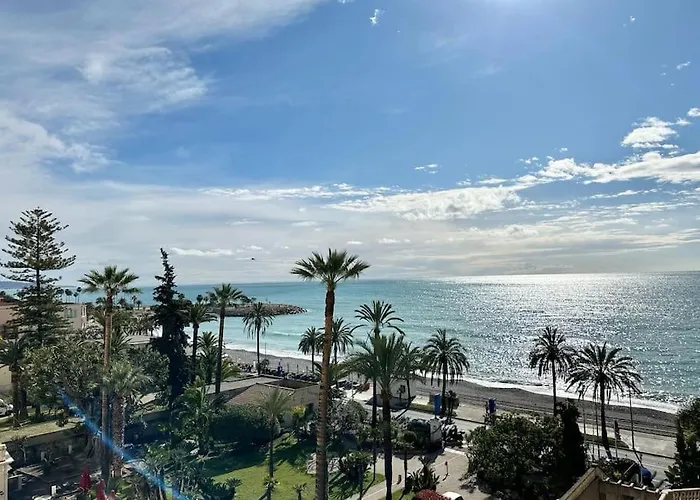 Appartement The View-centre- Clim -parking-vue Mer-plage Menton