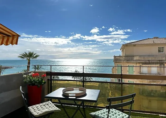 Appartement The View-centre- Clim -parking-vue Mer-plage Menton